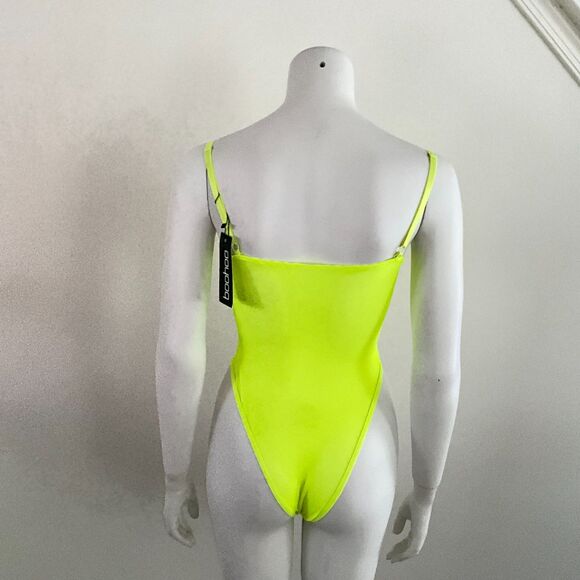 Boohoo Bodysuit Neon Lace Premium S - Picture 5 of 11